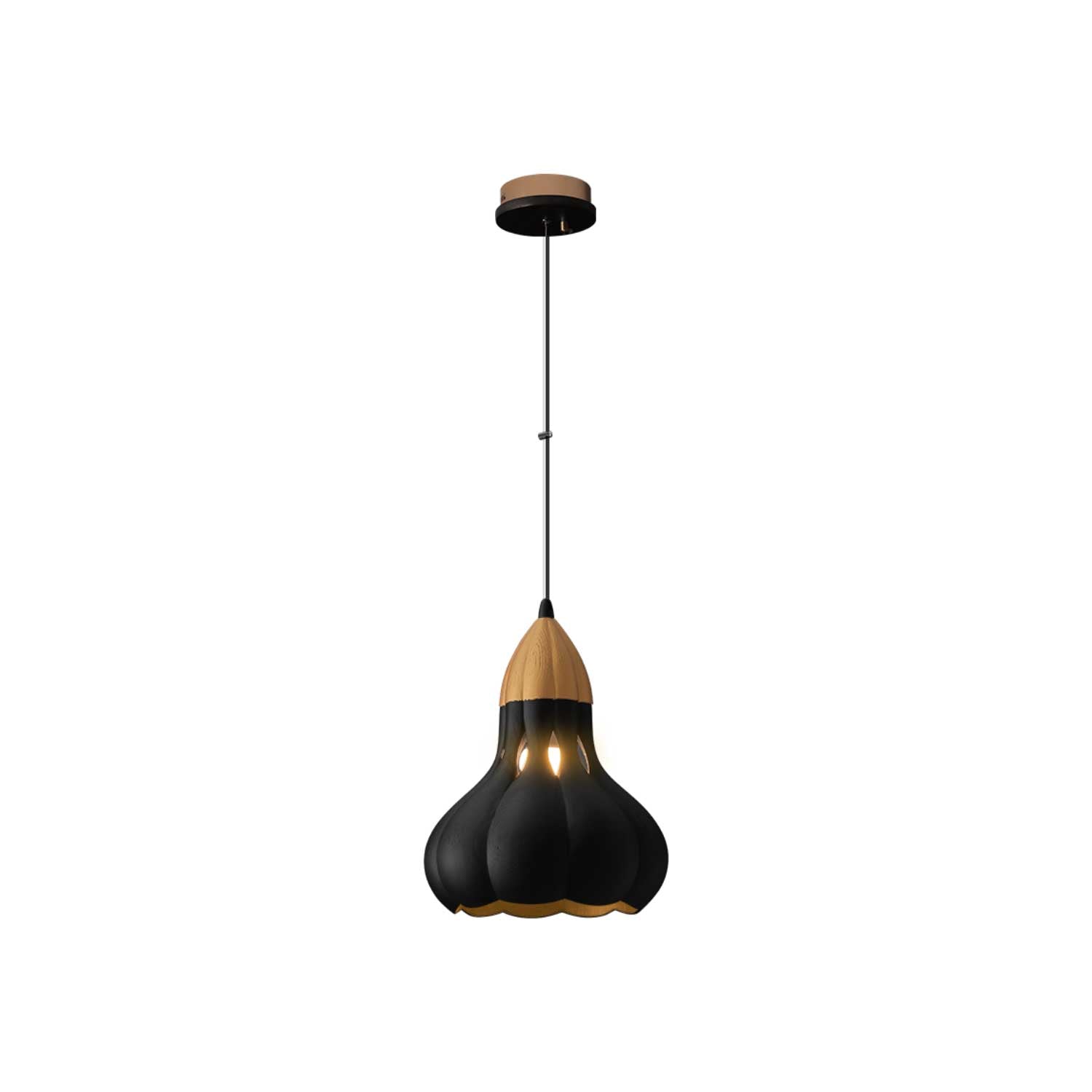 Arraeion Individual Creativity Wood Metal Pendant Lamp - Letslighting