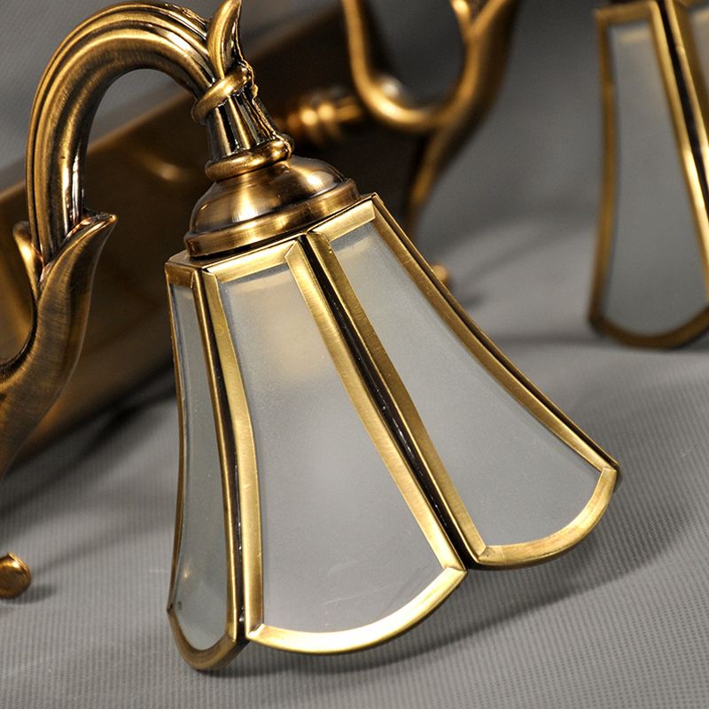 Ray Vintage Decorativa Flor Metal Aplique de Pared Dorado
