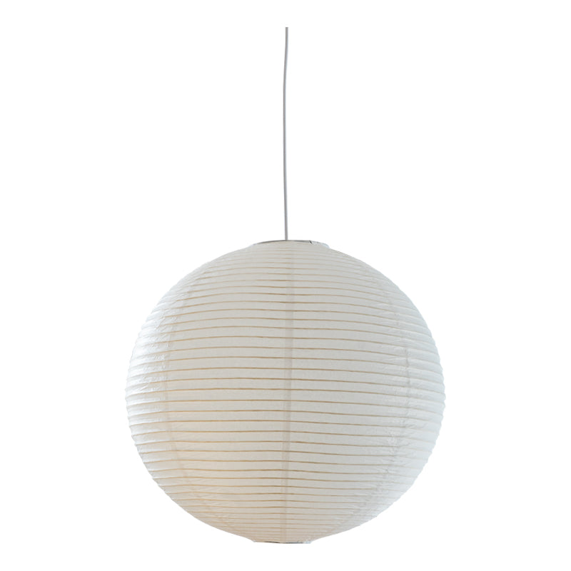 Ritta Wabi-sabi Globo Metal Papel LED Lámpara Colgante Salón Dormitorio