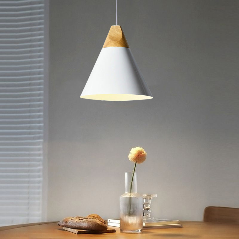 Valentina Moderna Madera/Metal Lámpara Colgante