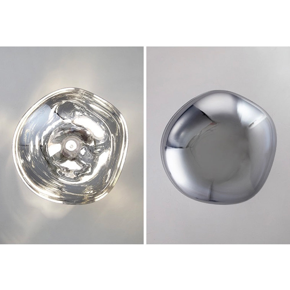 Arisha Lava Aplique LED Moderno Redondo Cromo/Oro/Rosa Salón/Dormitorio