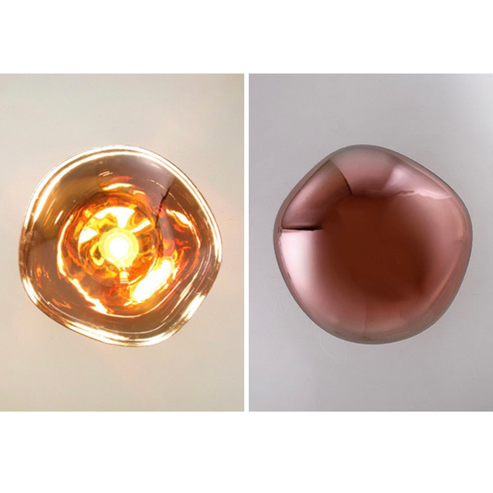 Arisha Lava Aplique LED Moderno Redondo Cromo/Oro/Rosa Salón/Dormitorio