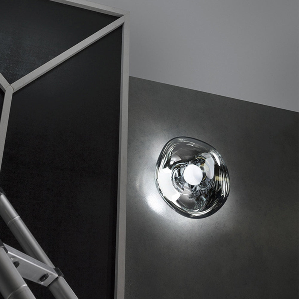 Arisha Lava Aplique LED Moderno Redondo Cromo/Oro/Rosa Salón/Dormitorio