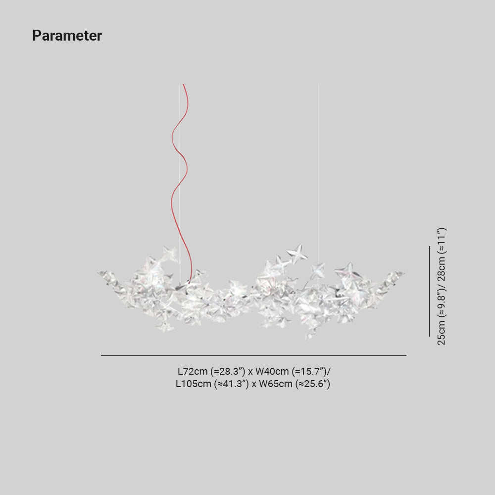 Olivia Moderna Diseño Acrílica Lámpara de Pie Blanca
