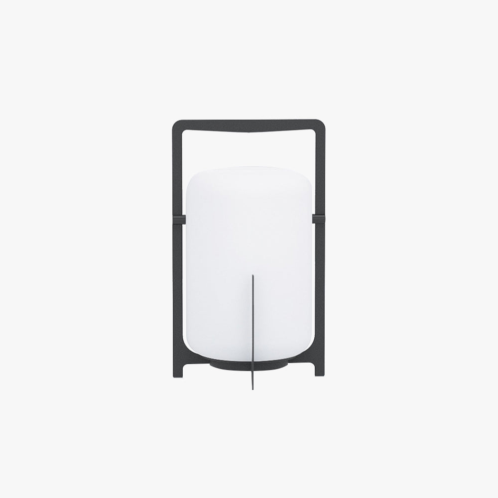 Ray Lámpara Exterior Minimalista Cilíndrica Vidrio Acrílico