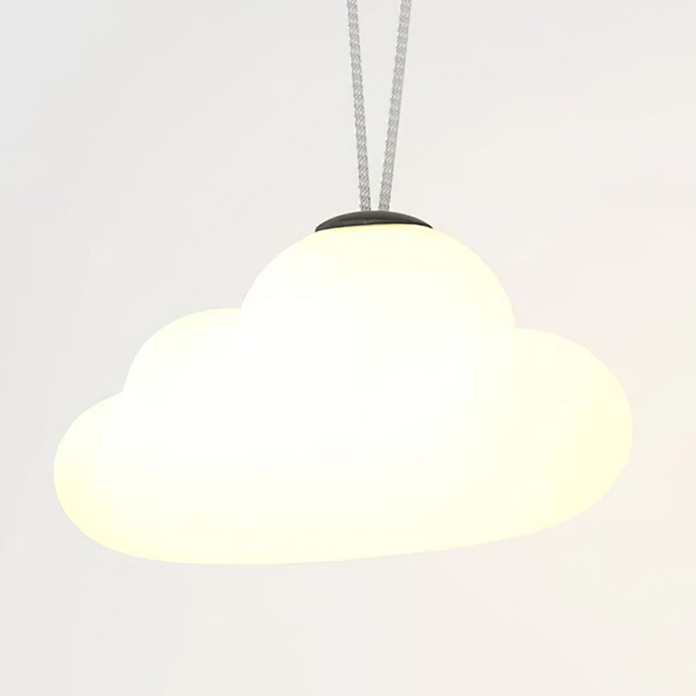 Ray Moderna Nube Metal Acrílico Lámpara Colgante Exterior