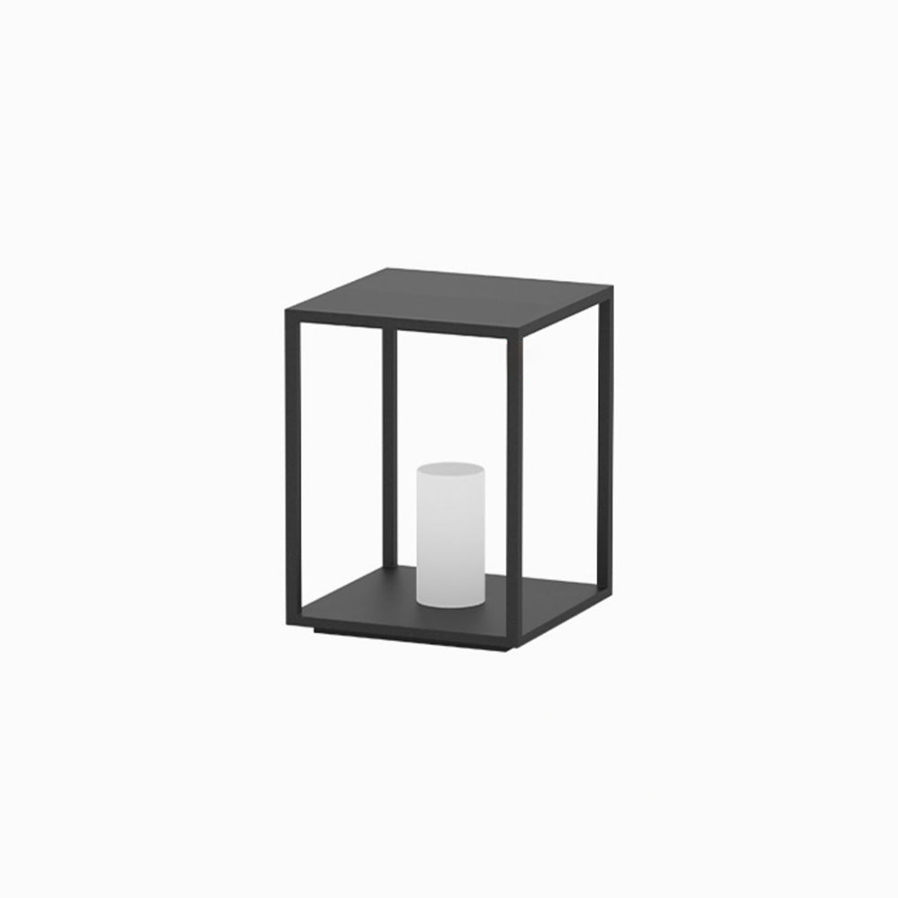 Ray Lámpara Exterior Minimalista Rectangular Metal Jardín