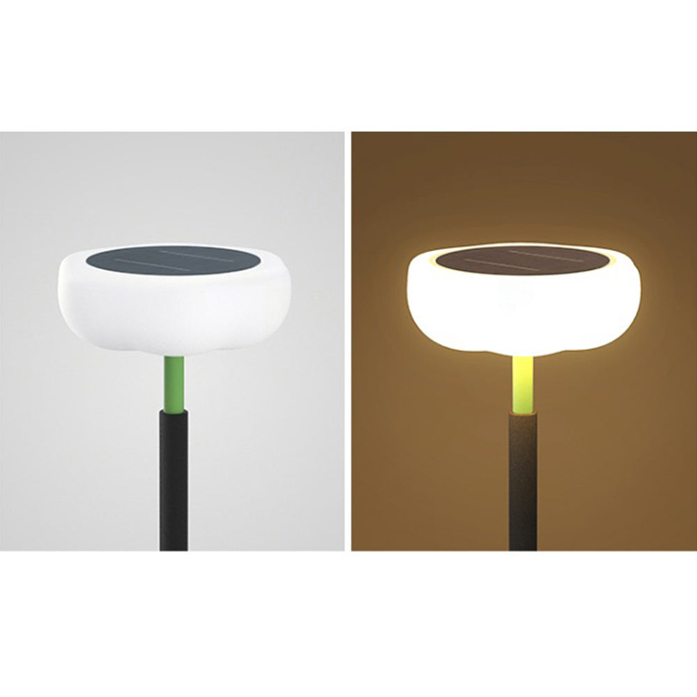 Ray Diseña Flor Metal Acrílico Lámpara De Pie Exterior