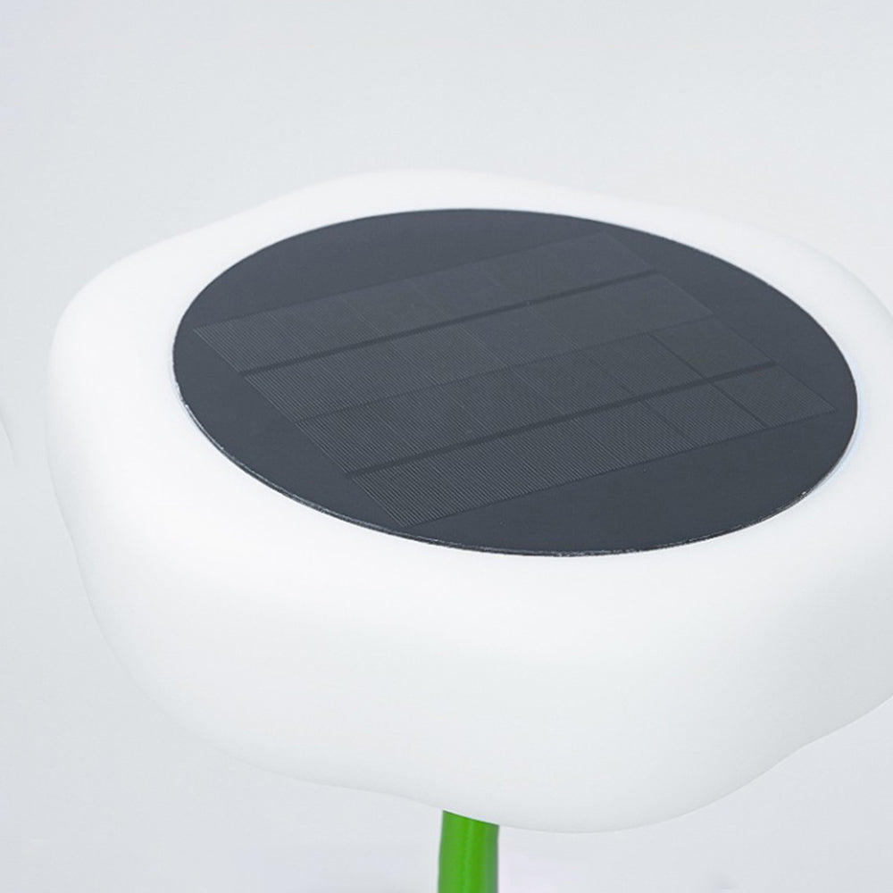 Ray Diseña Flor Metal Acrílico Lámpara De Pie Exterior