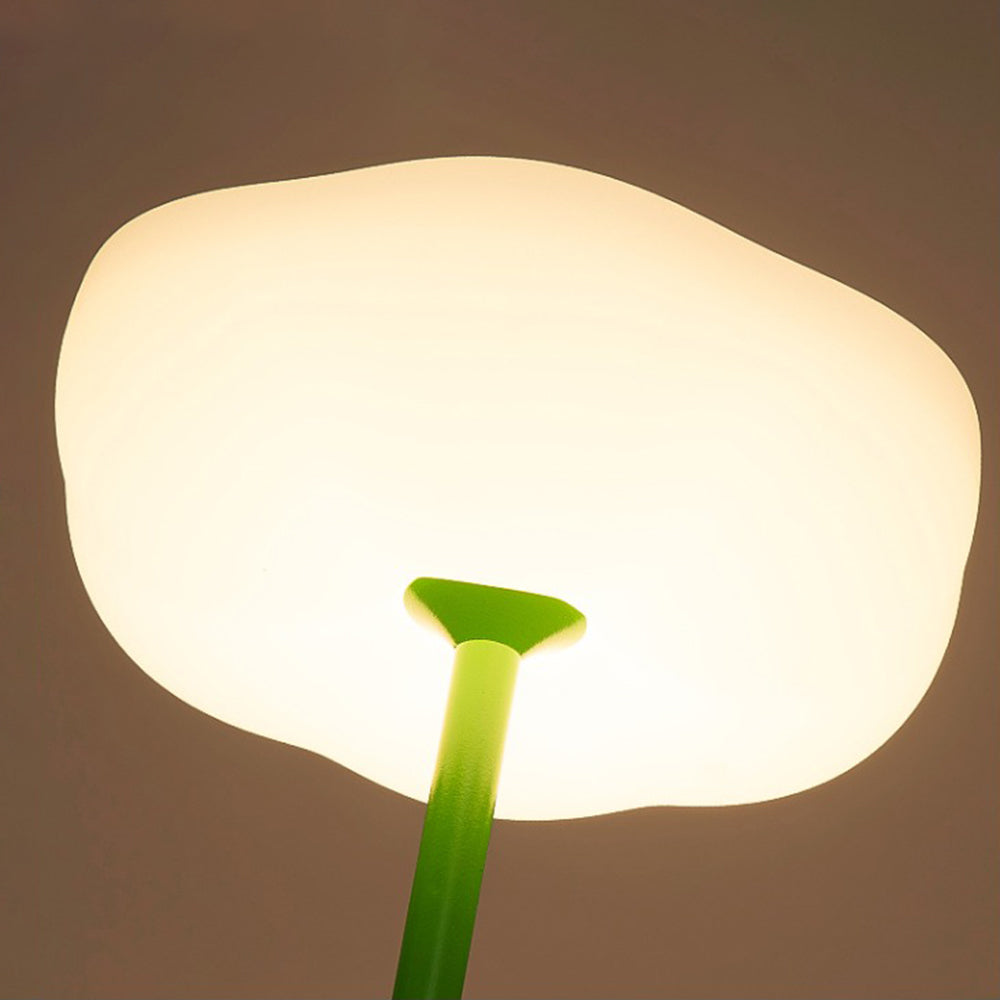 Ray Diseña Flor Metal Acrílico Lámpara De Pie Exterior