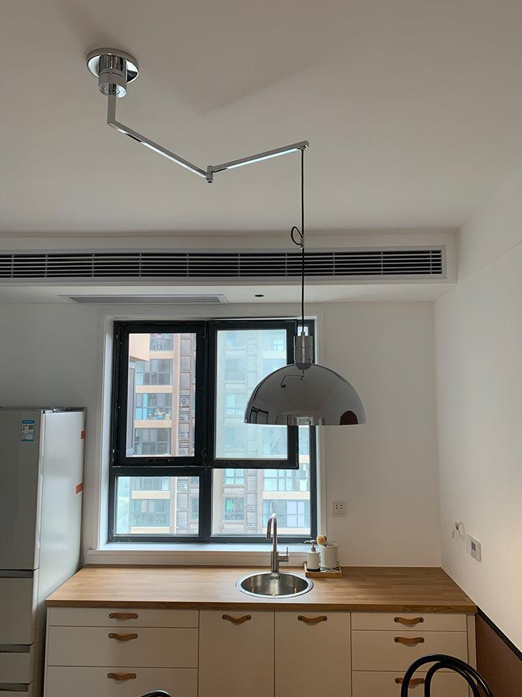 Lyshae Modern Minimalist Nordic Glass Metal Pendant Light - Letslighting