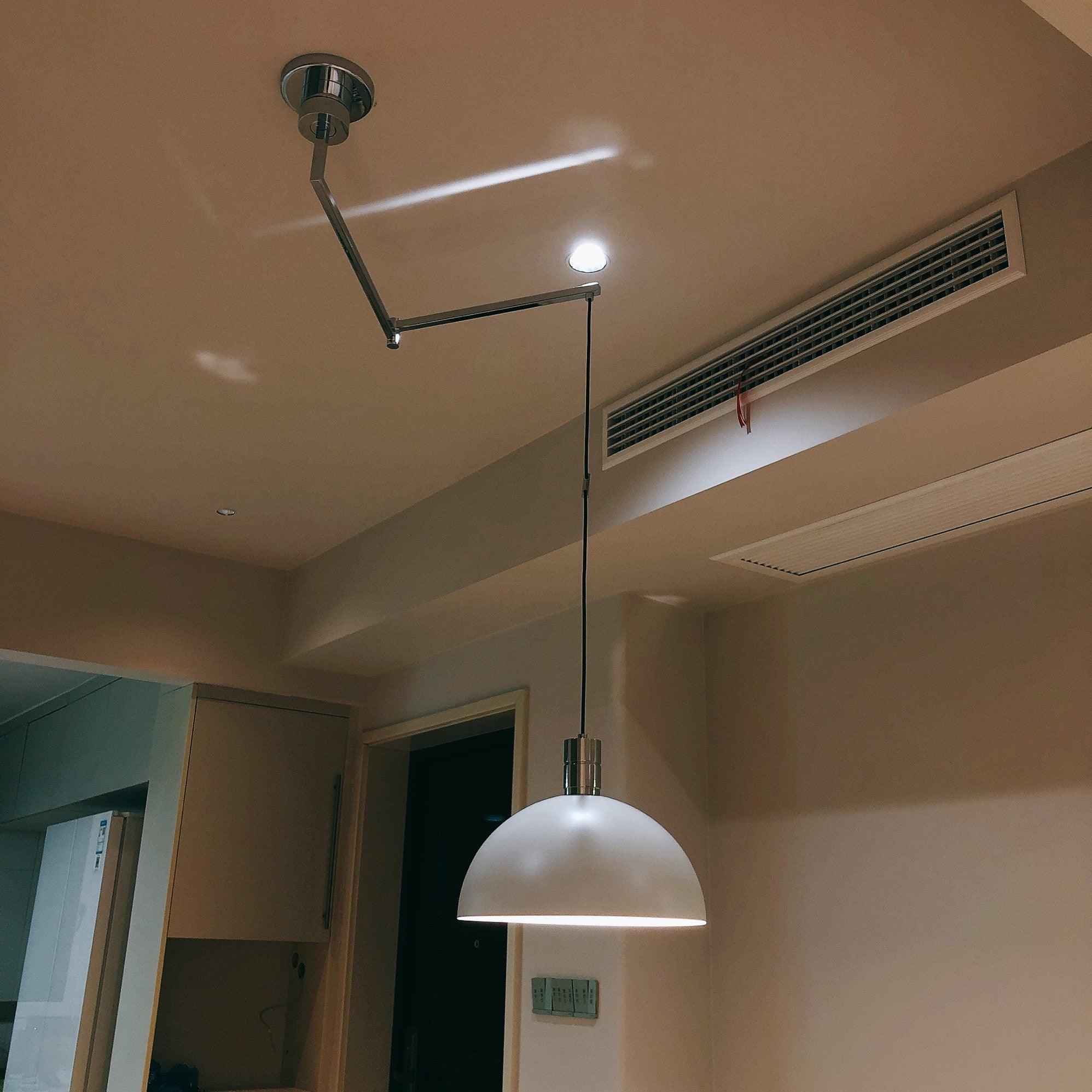 Lyshae Modern Minimalist Nordic Glass Metal Pendant Light - Letslighting