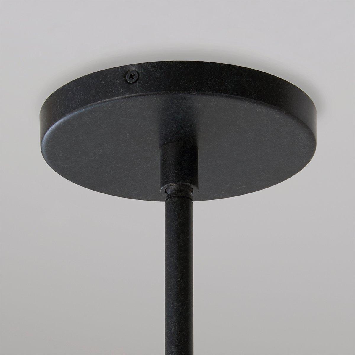 Abbott Linear Minimalist Metal Chandelier - Lamp Copper