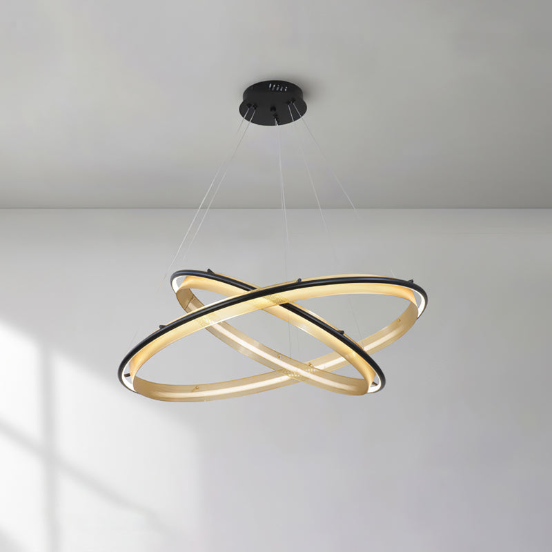Acrylic LED Round Chandelier - Letslighting
