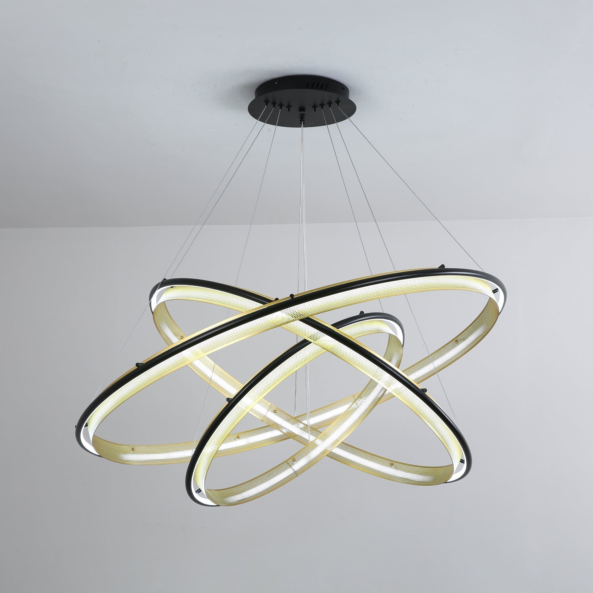 Acrylic LED Round Chandelier - Letslighting