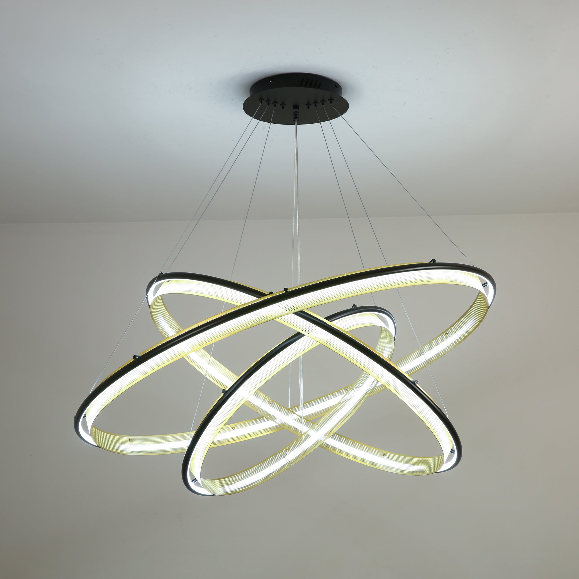 Acrylic LED Round Chandelier - Letslighting