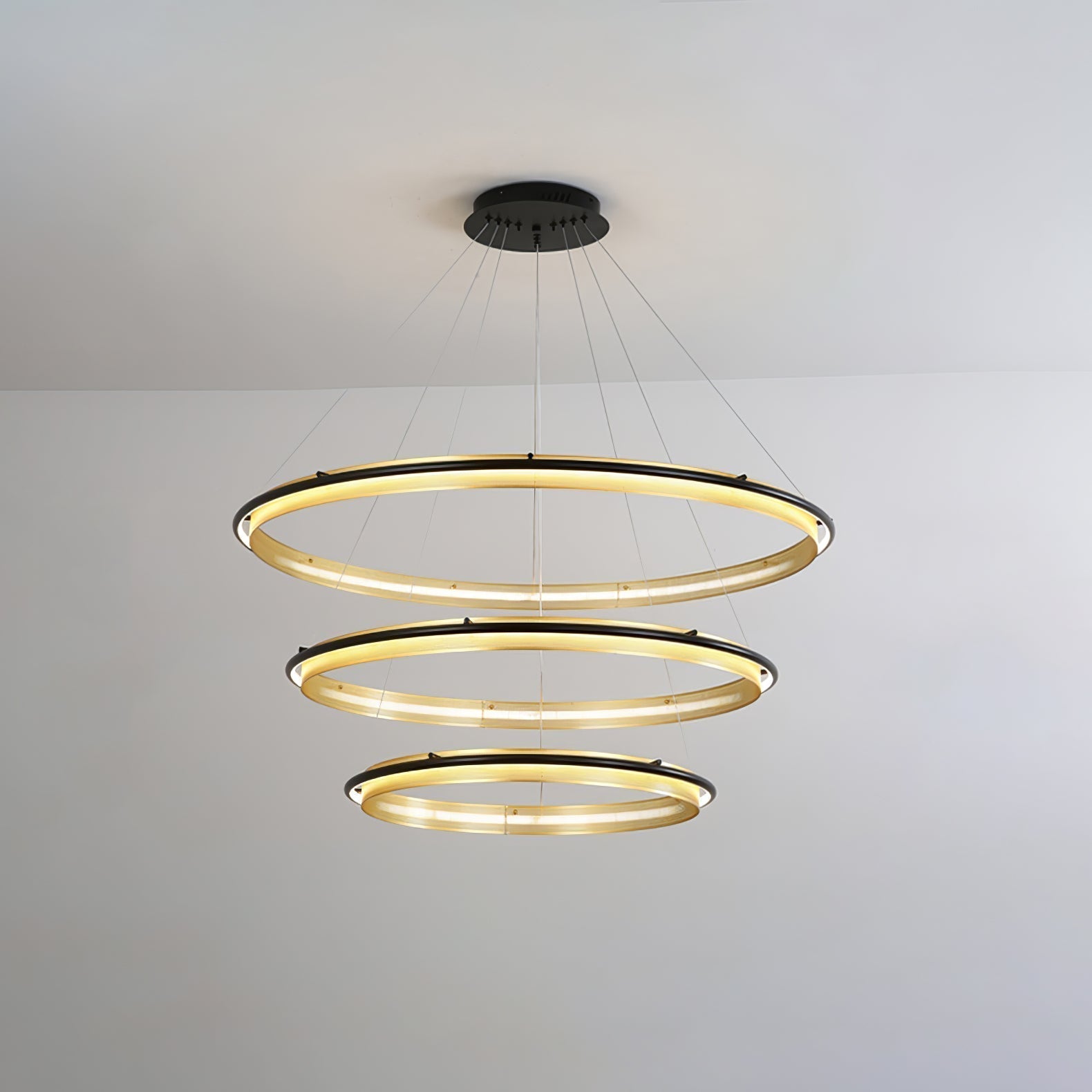 Acrylic LED Round Chandelier - Letslighting