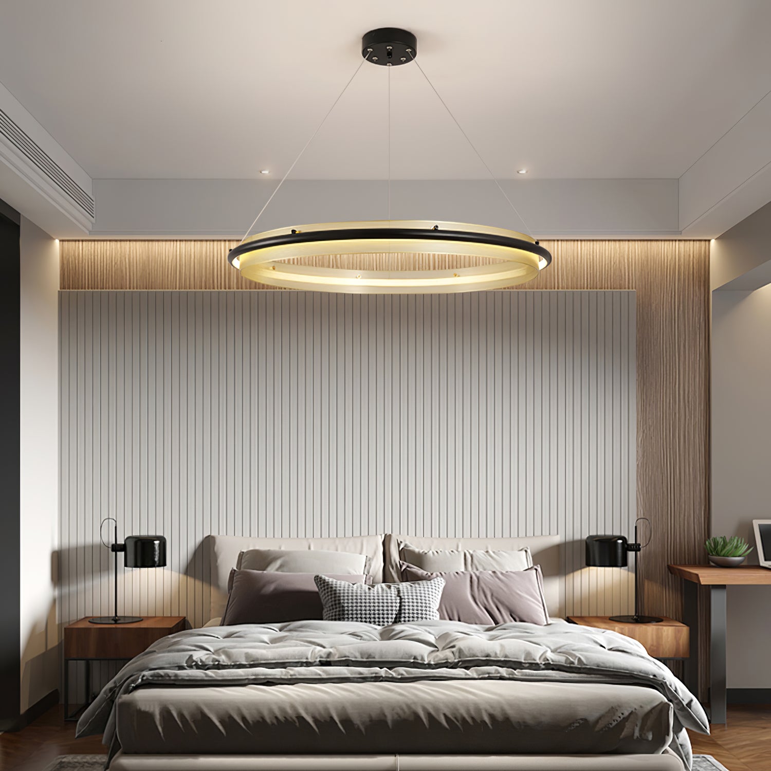 Acrylic LED Round Chandelier - Letslighting