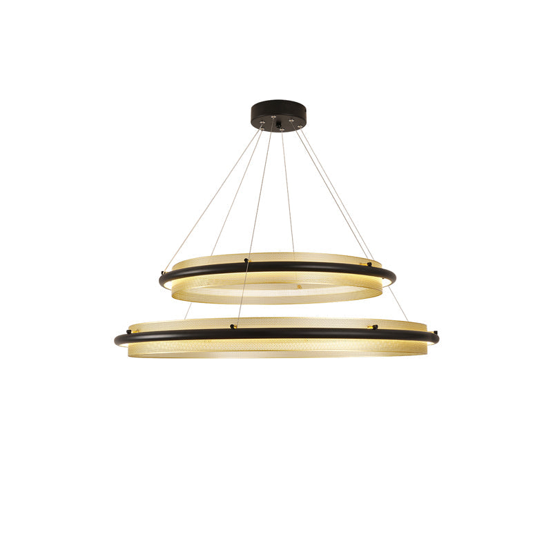 Acrylic LED Round Chandelier - Letslighting