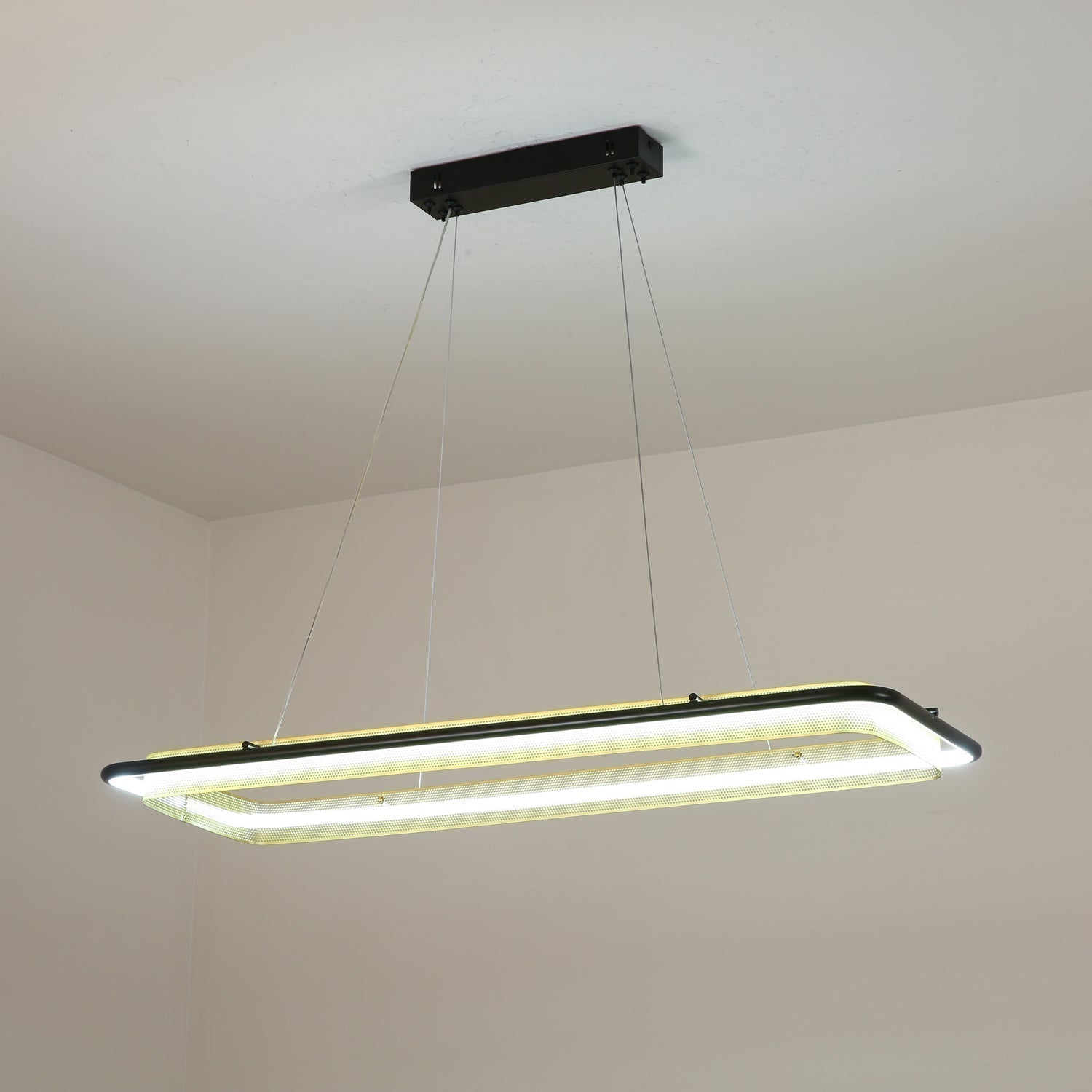 Acrylic LED Round Chandelier - Letslighting