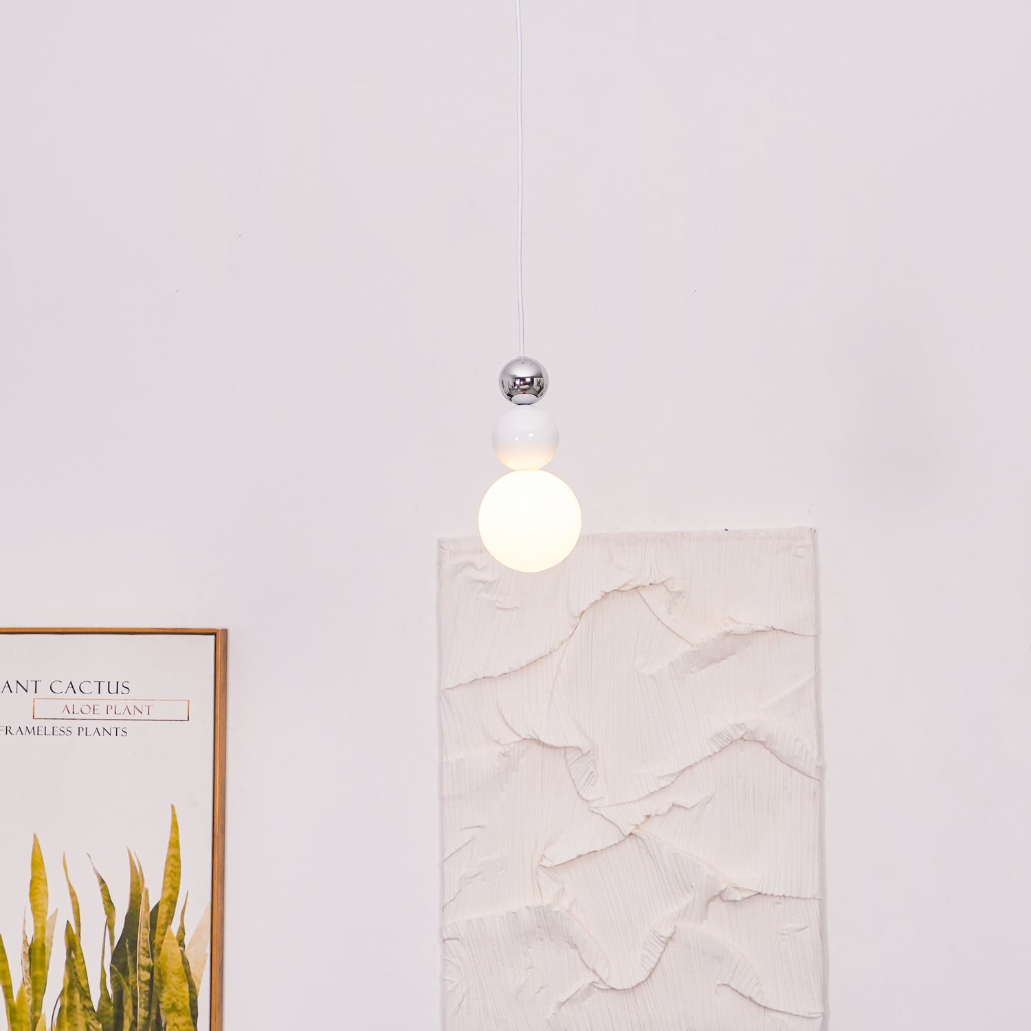 Acrylic Three Ball Pendant Lamp - Letslighting
