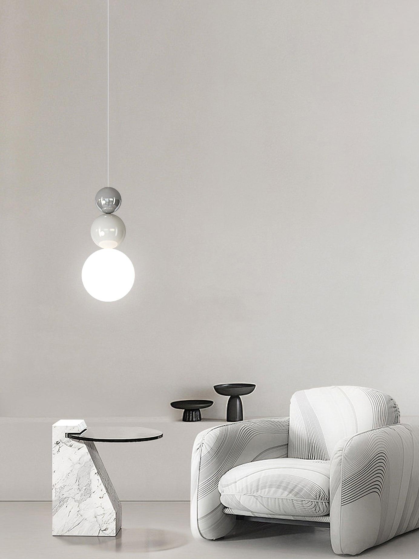 Acrylic Three Ball Pendant Lamp - Letslighting