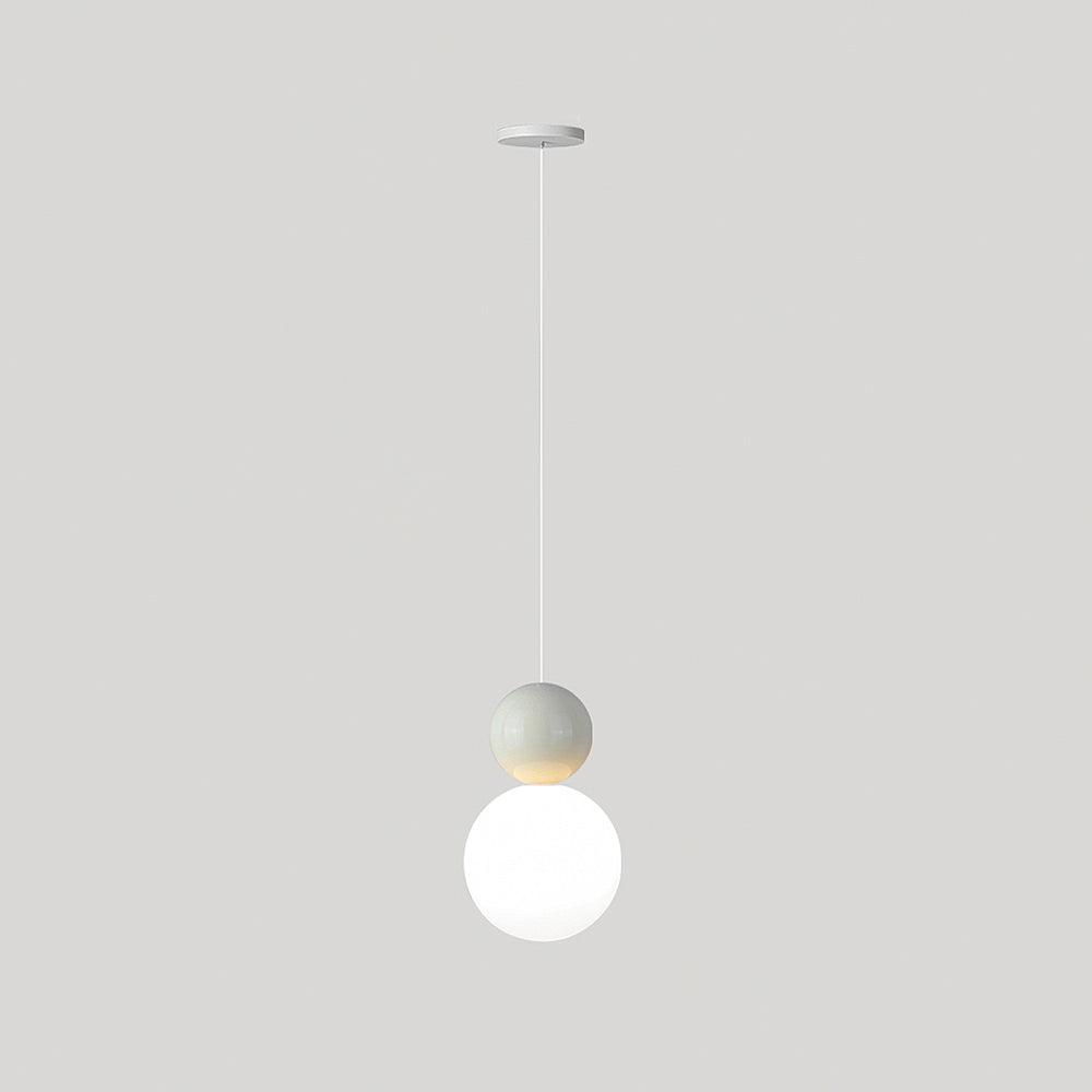 Acrylic Two Ball Pendant Light - Letslighting