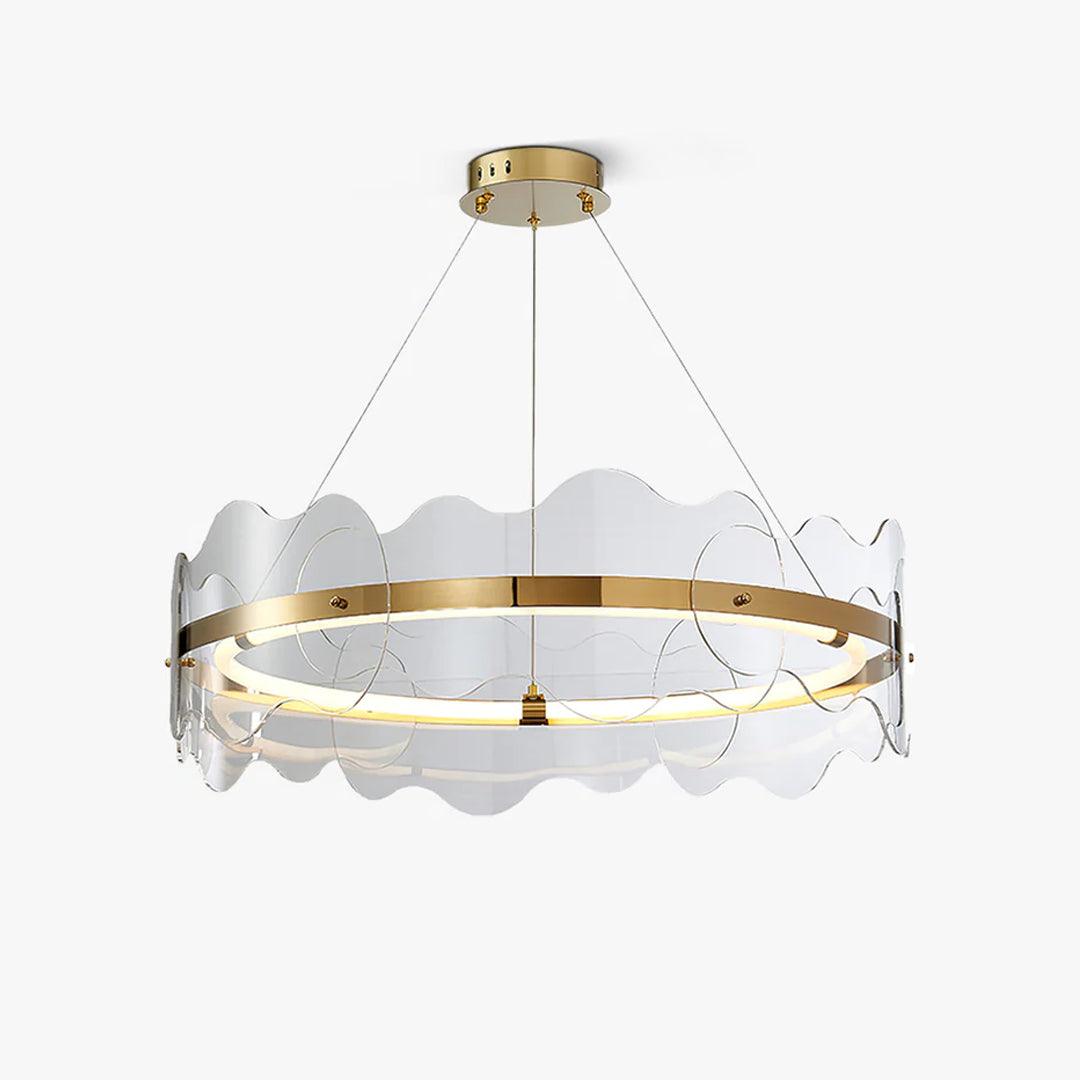 Acrylic Wave Chandelier - Letslighting