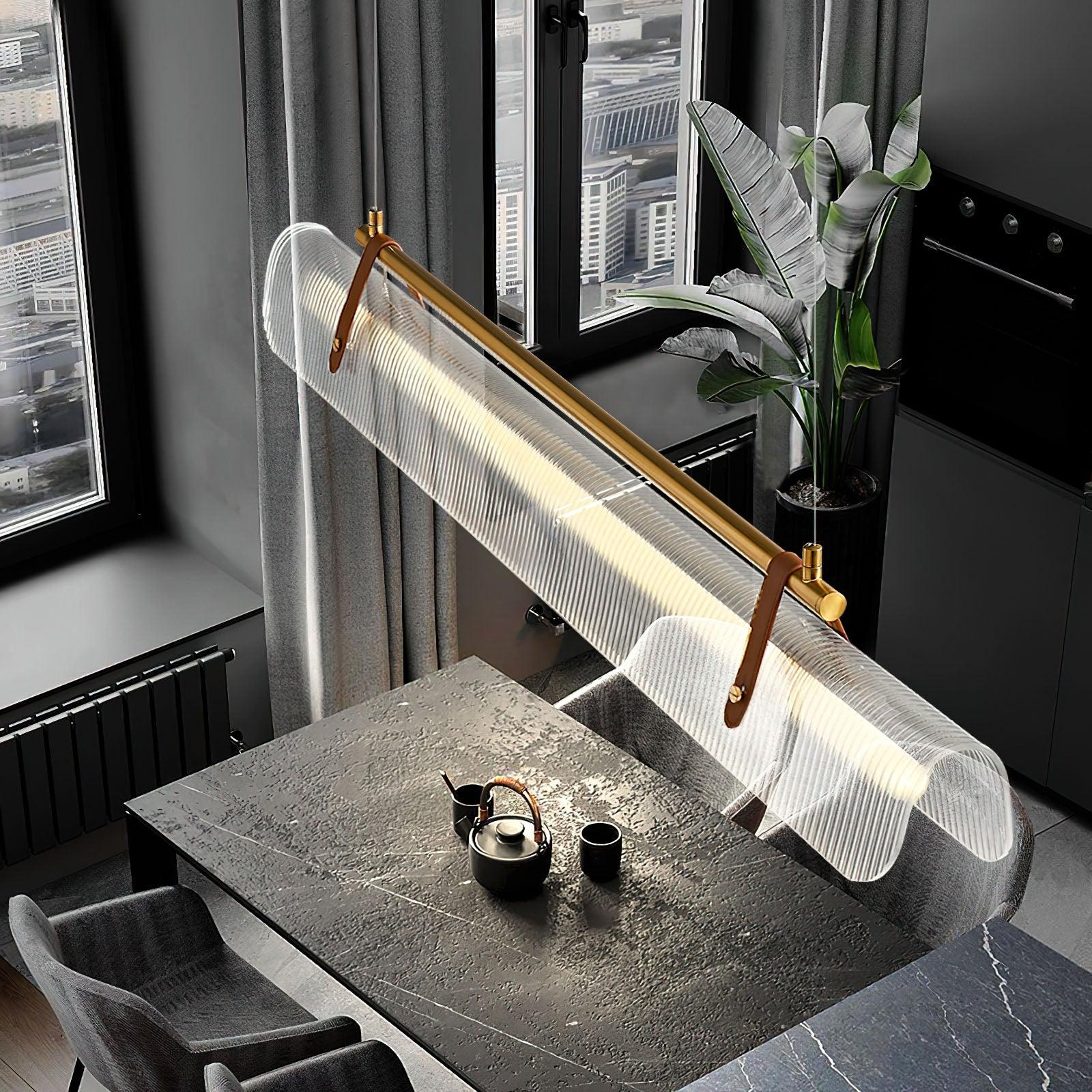 Acrylic Linear Chandelier - Letslighting