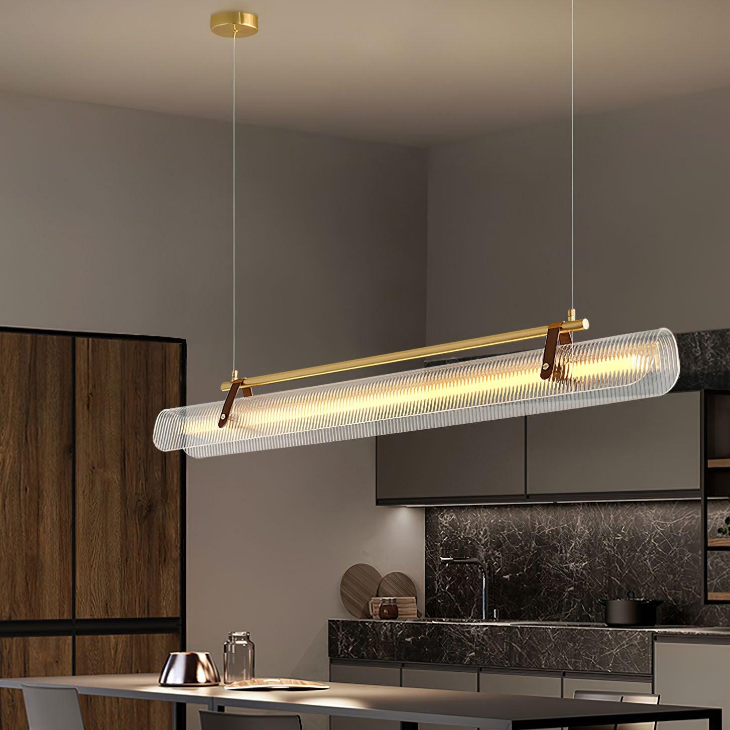 Acrylic Linear Chandelier - Letslighting