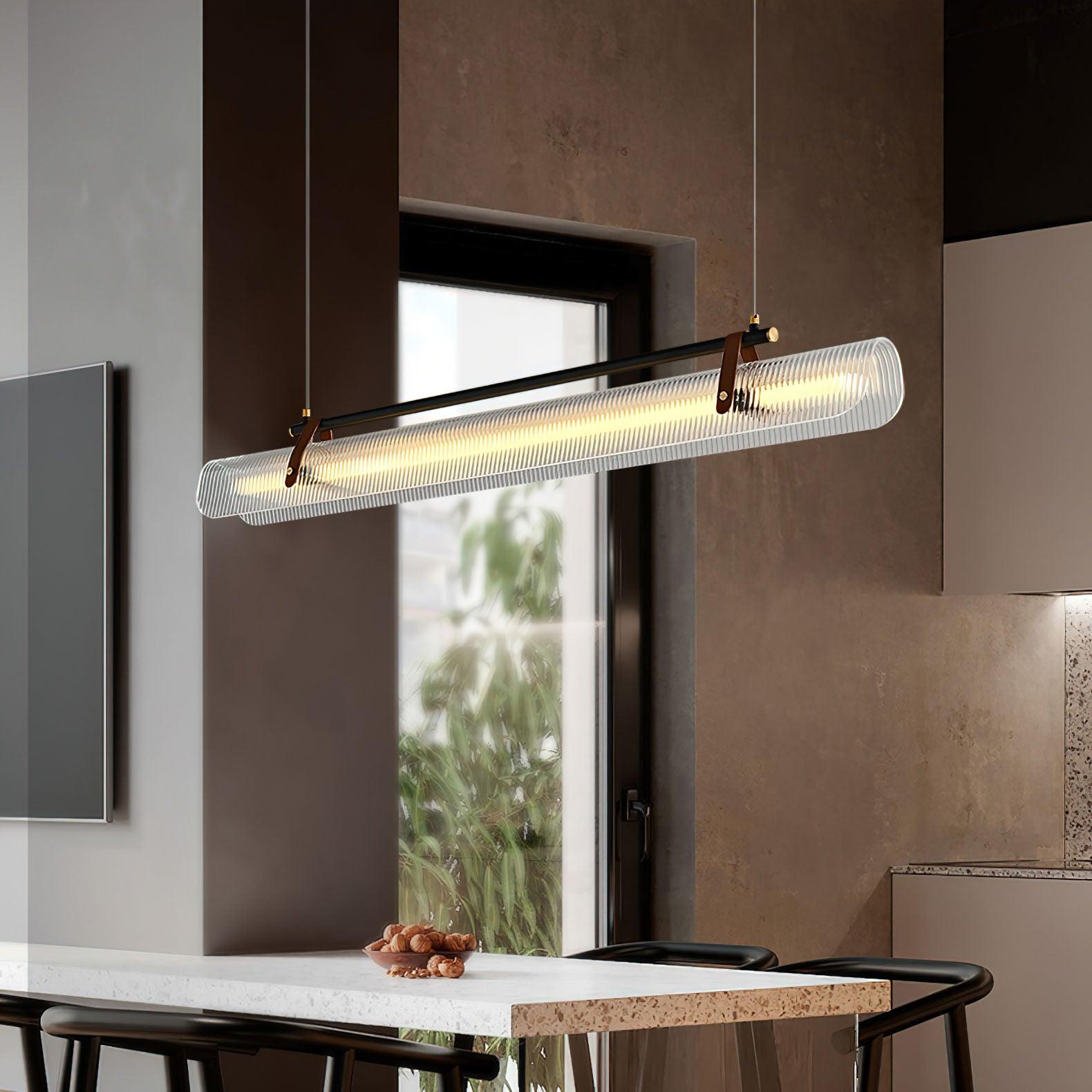 Acrylic Linear Chandelier - Letslighting