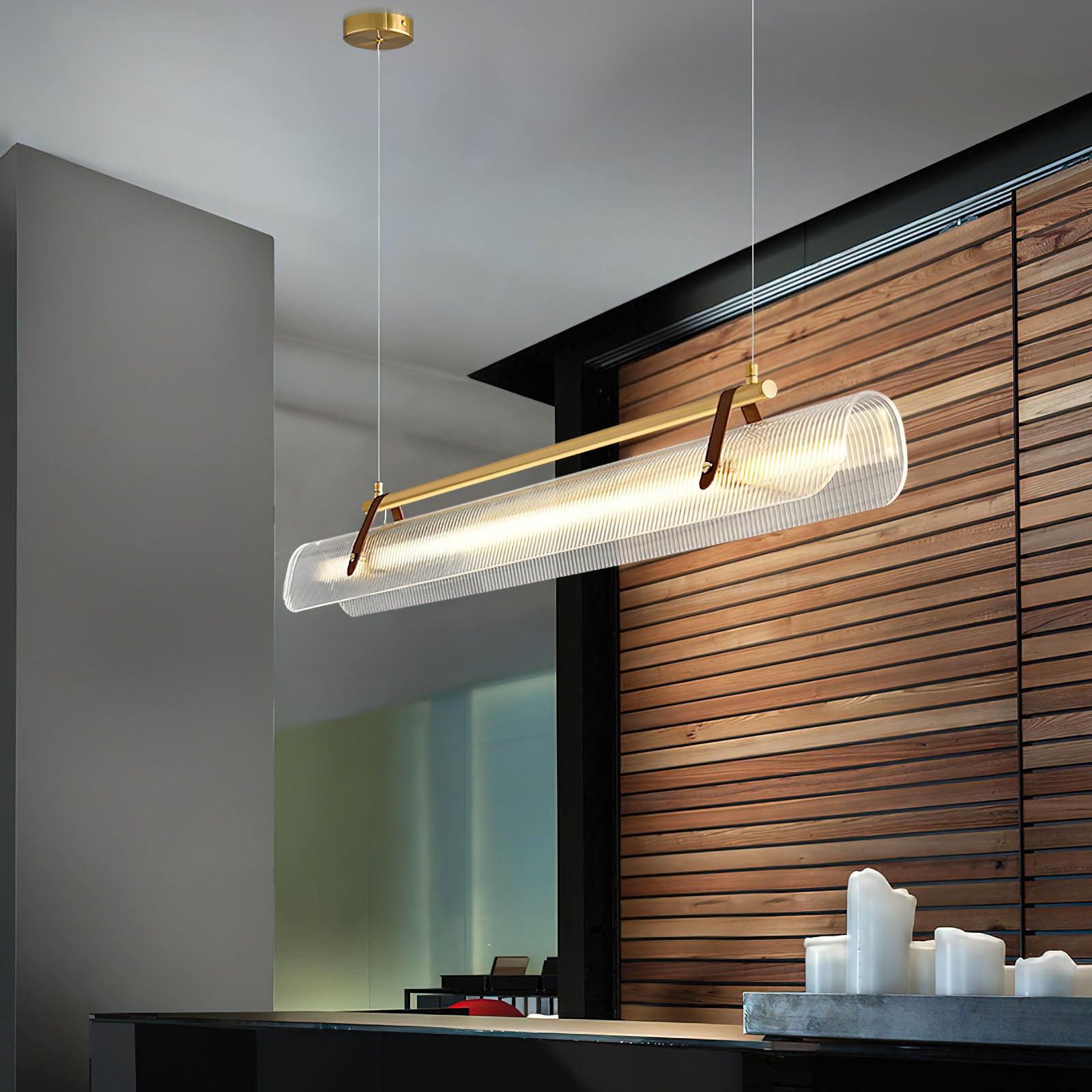Acrylic Linear Chandelier - Letslighting