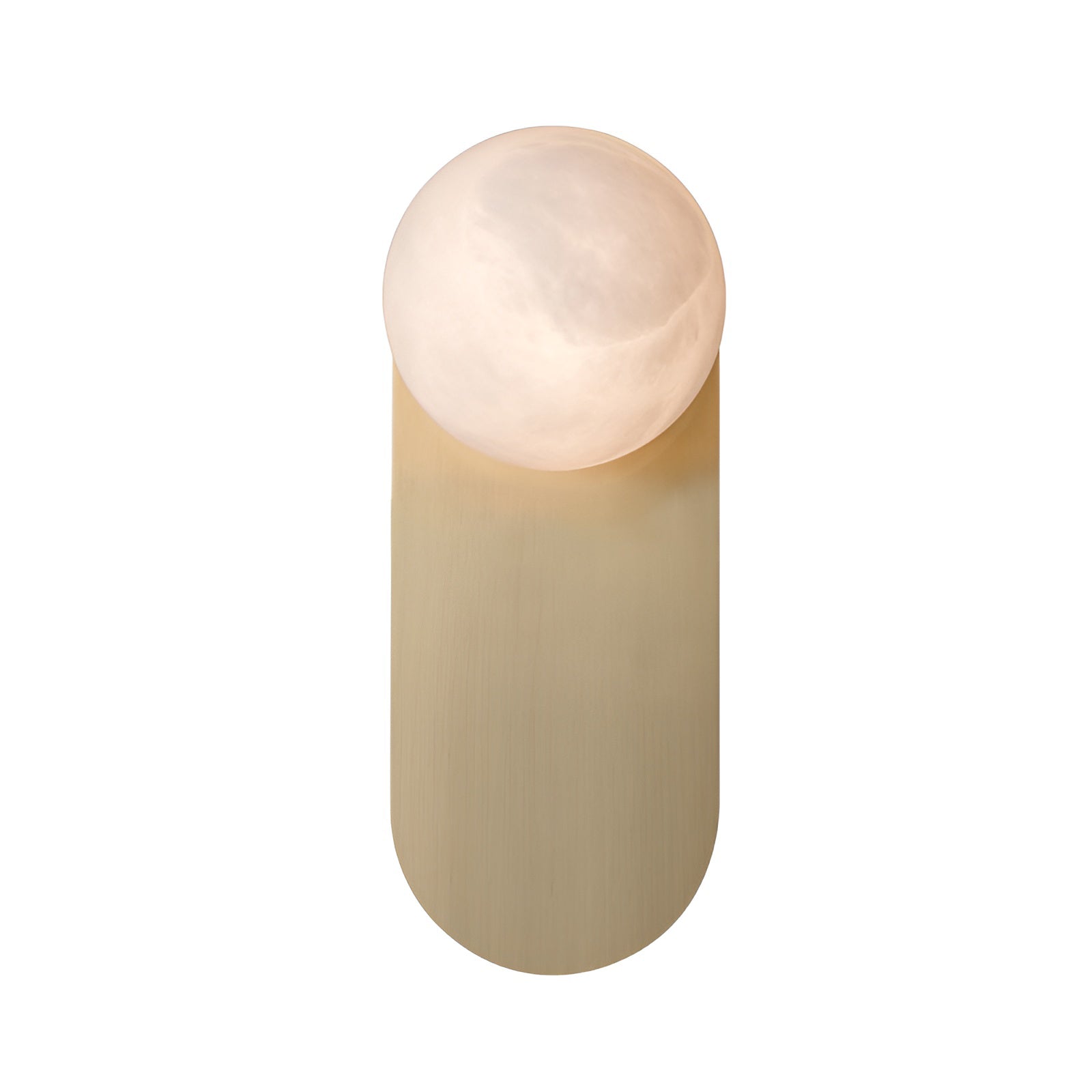 Adrion Modern Alabaster Metal Wall Lamp - Lamp Copper
