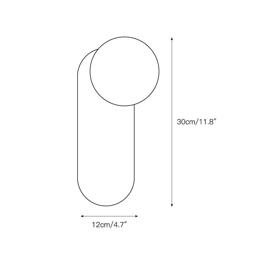 Adrion Modern Alabaster Metal Wall Lamp - Lamp Copper