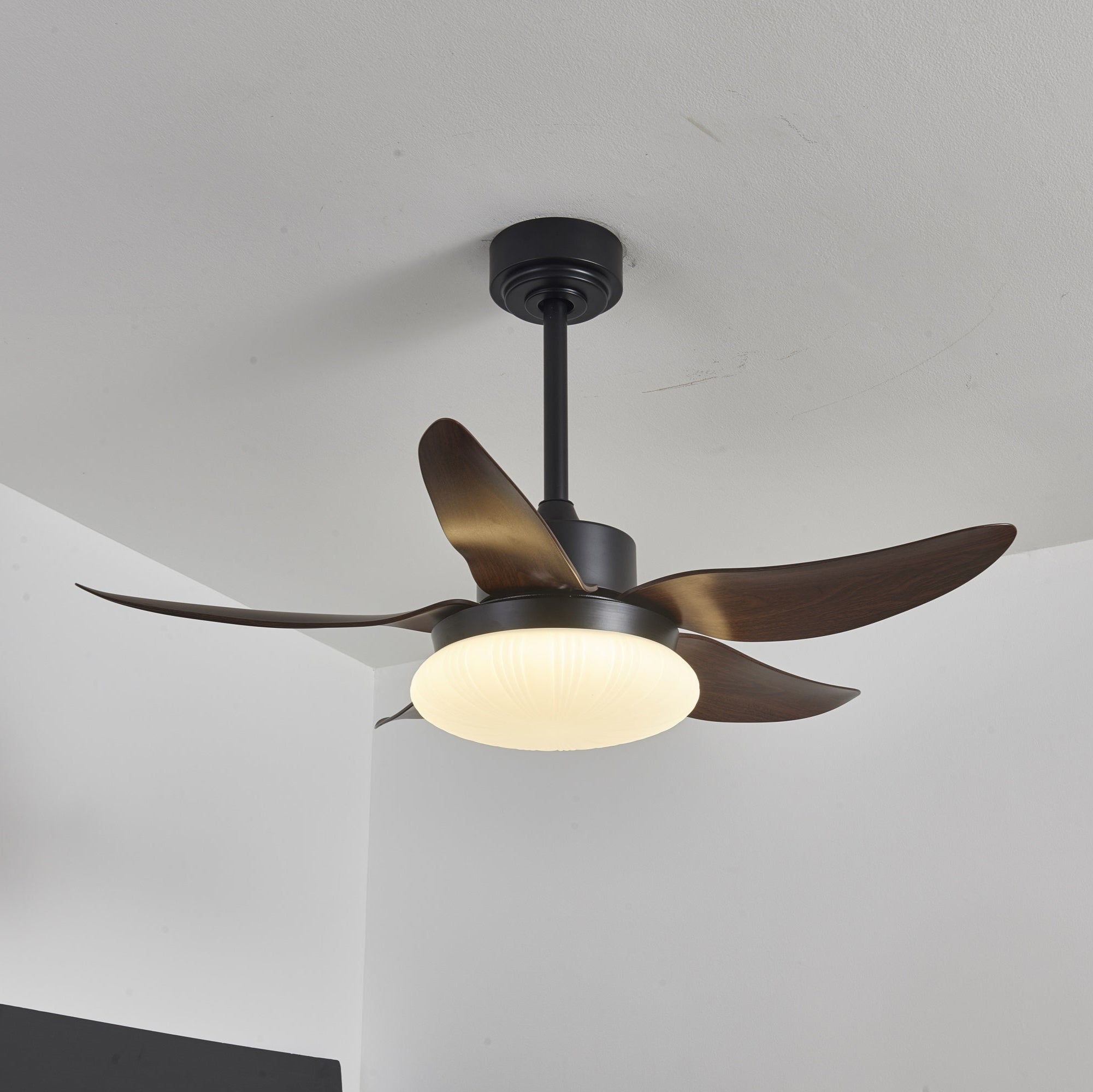 Ventilador de Techo con Luz Zerith, detalle del motor de cobre puro