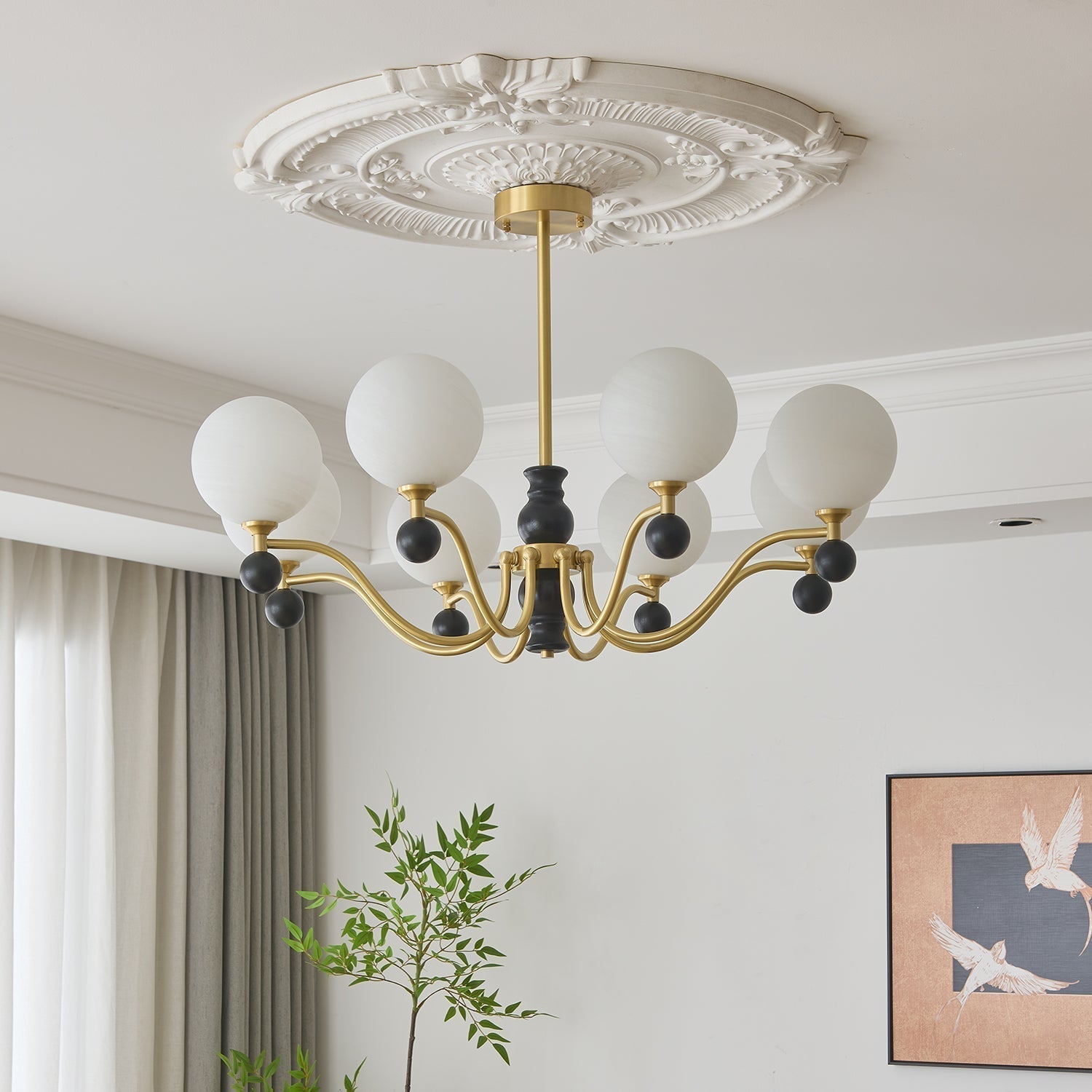 Aether Sphere Chandelier - Letslighting