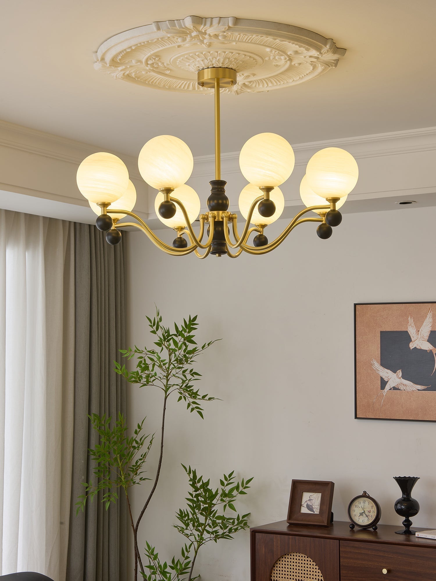 Aether Sphere Chandelier - Letslighting
