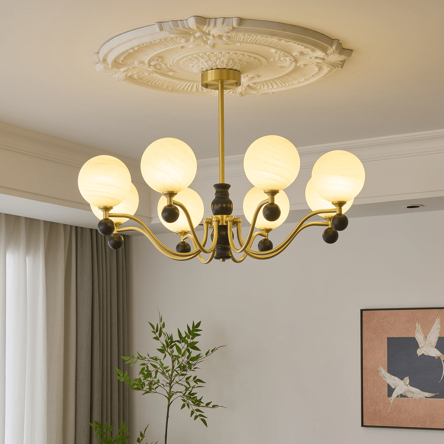 Aether Sphere Chandelier - Letslighting