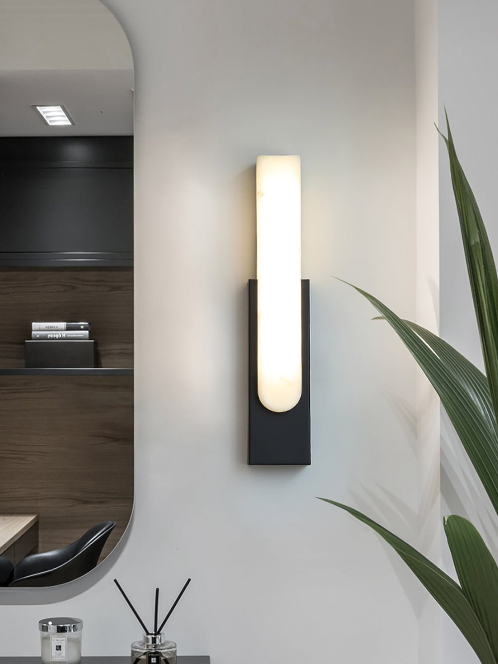 Claudia Alabaster Wall Light - Letslighting
