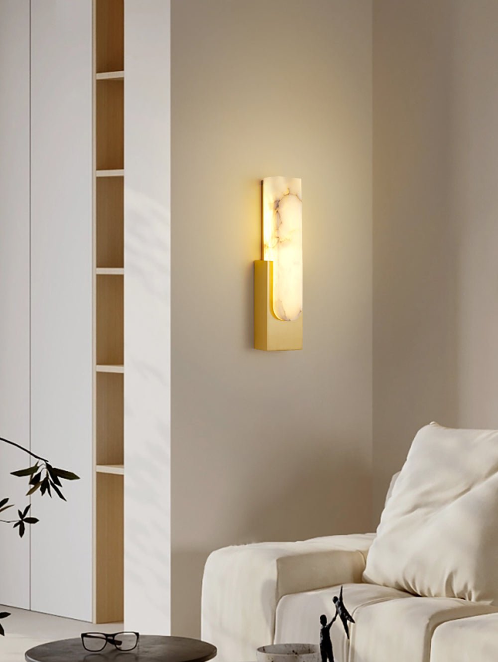 Claudia Alabaster Wall Light - Letslighting