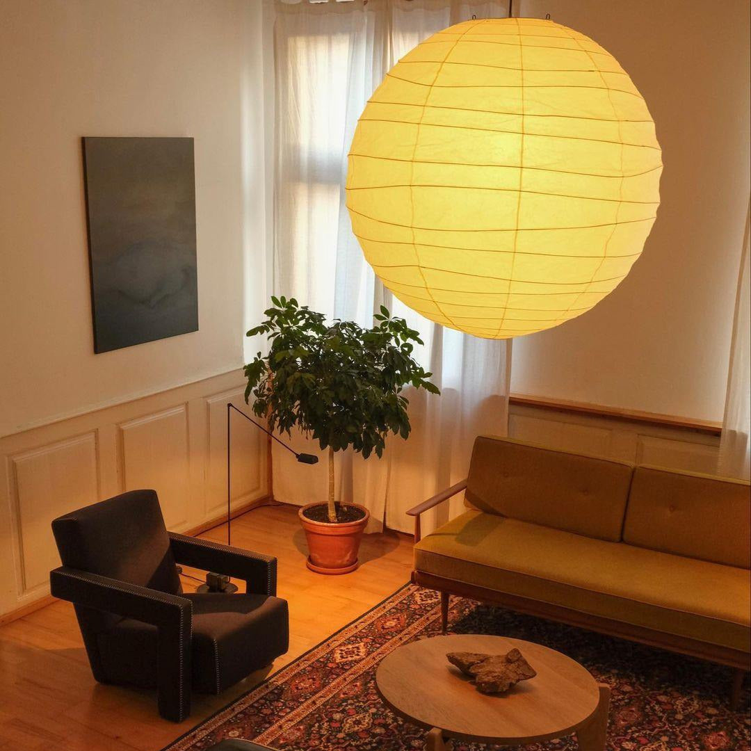 Ritta Lámpara Colgante de Papel Japonés en Forma de Globo