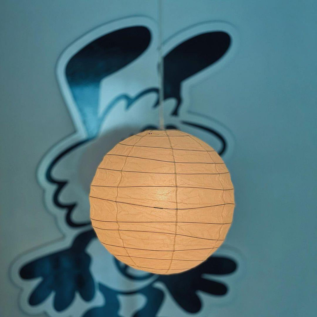 Ritta Lámpara Colgante de Papel Japonés en Forma de Globo