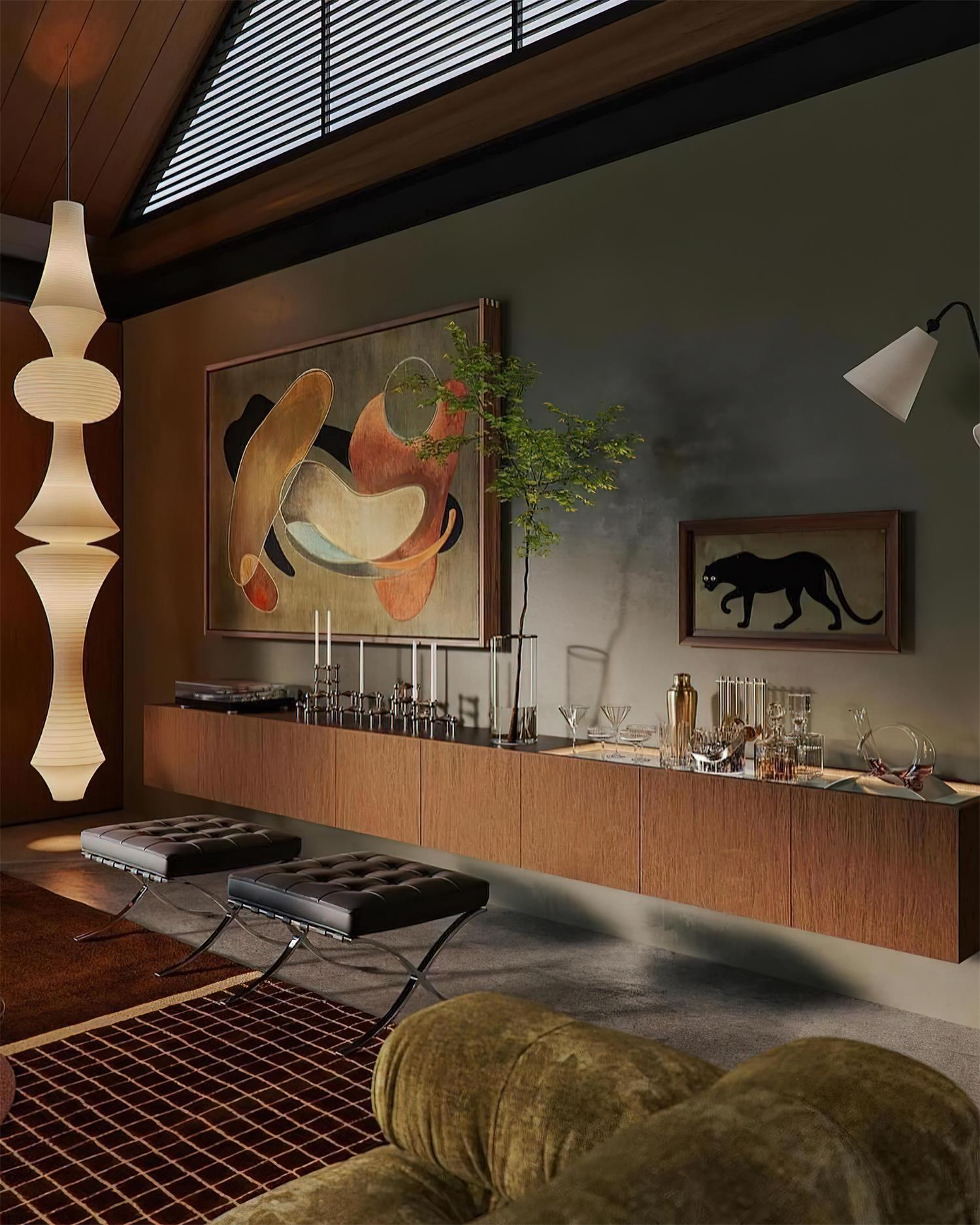 Zyora Sculptural Paper Pendant Lamp - Letslighting