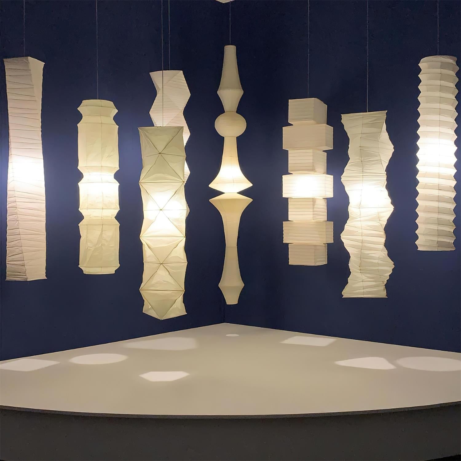 Zyora Sculptural Paper Pendant Lamp - Letslighting