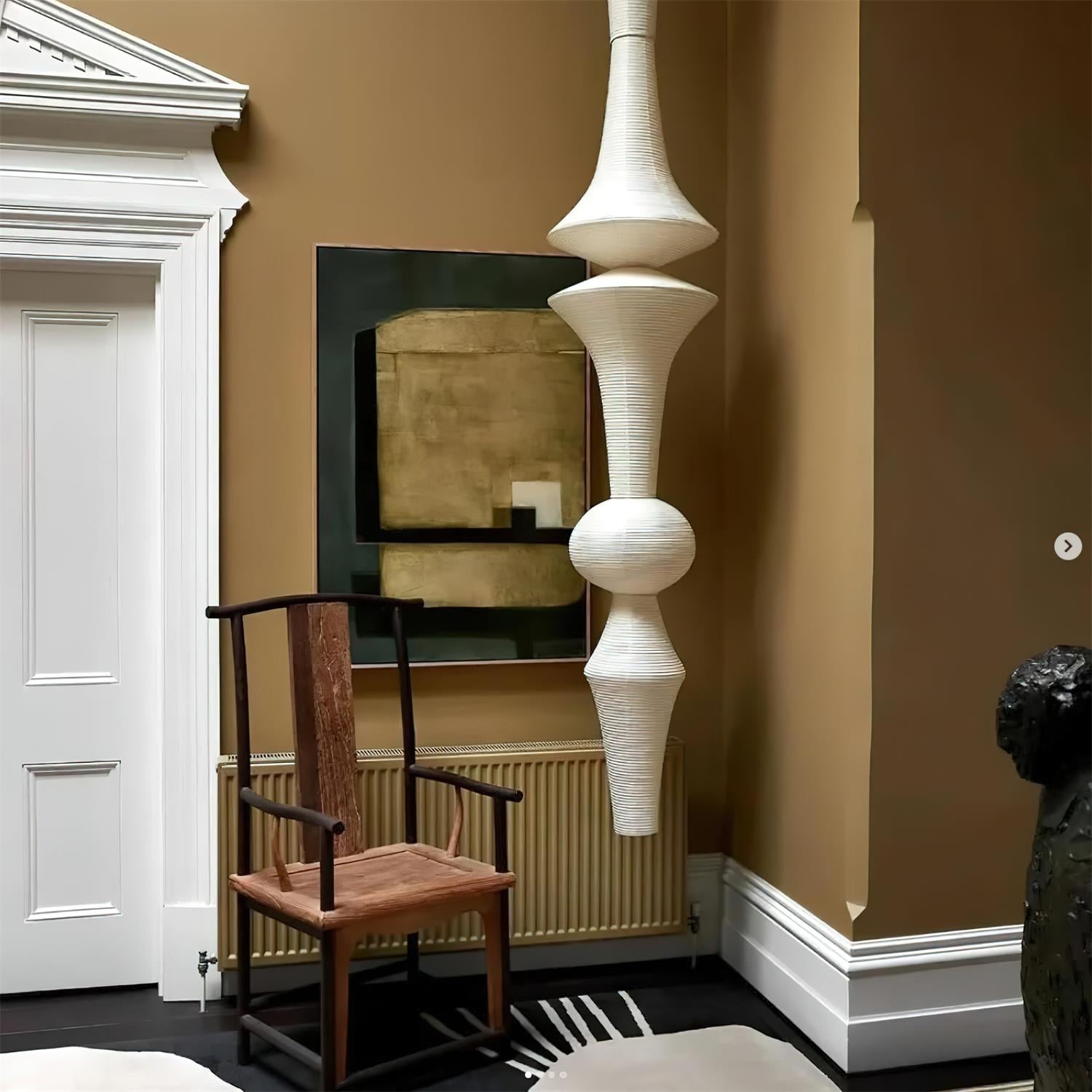 Zyora Sculptural Paper Pendant Lamp - Letslighting