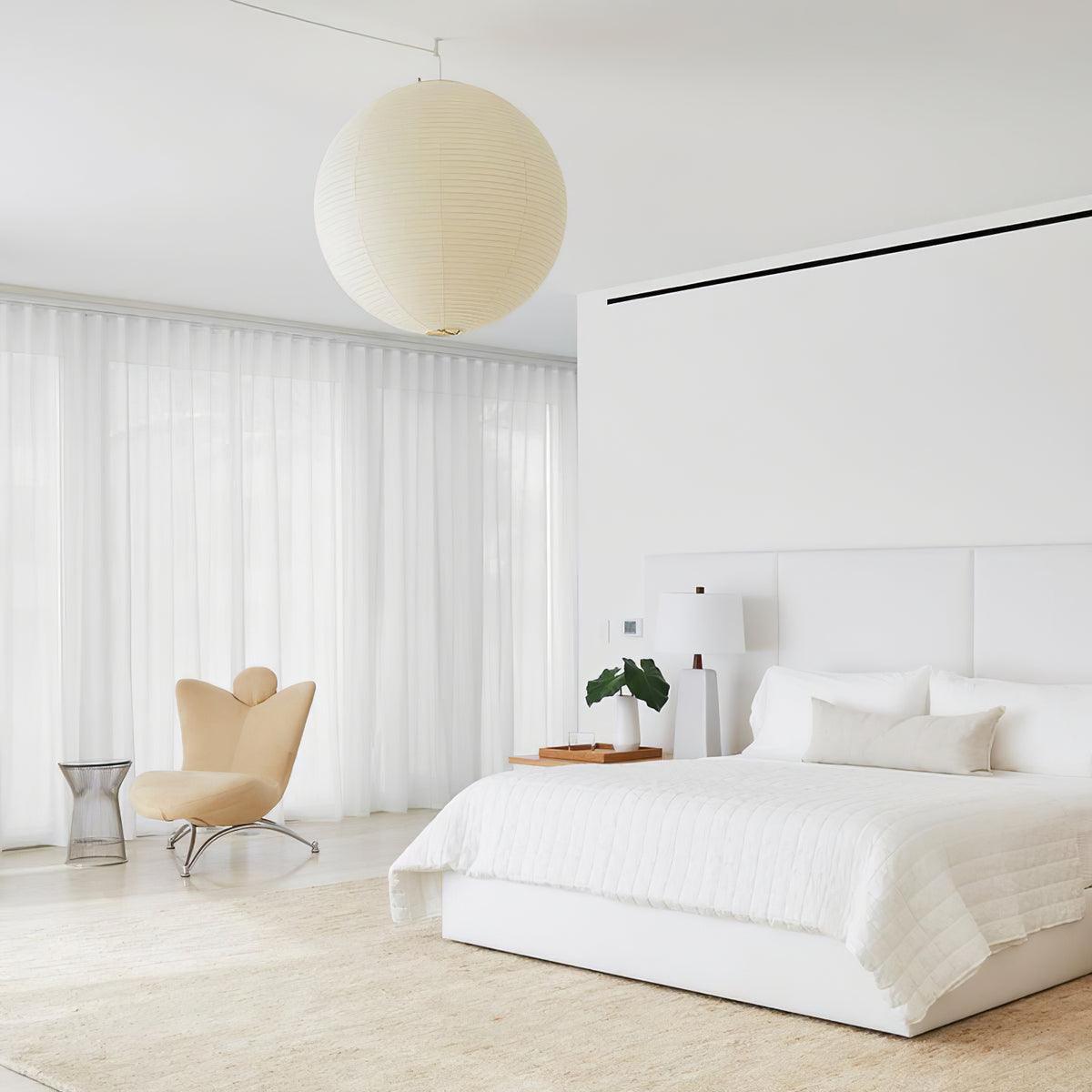 Washi Paper Round Series Pendant Lamp - Letslighting