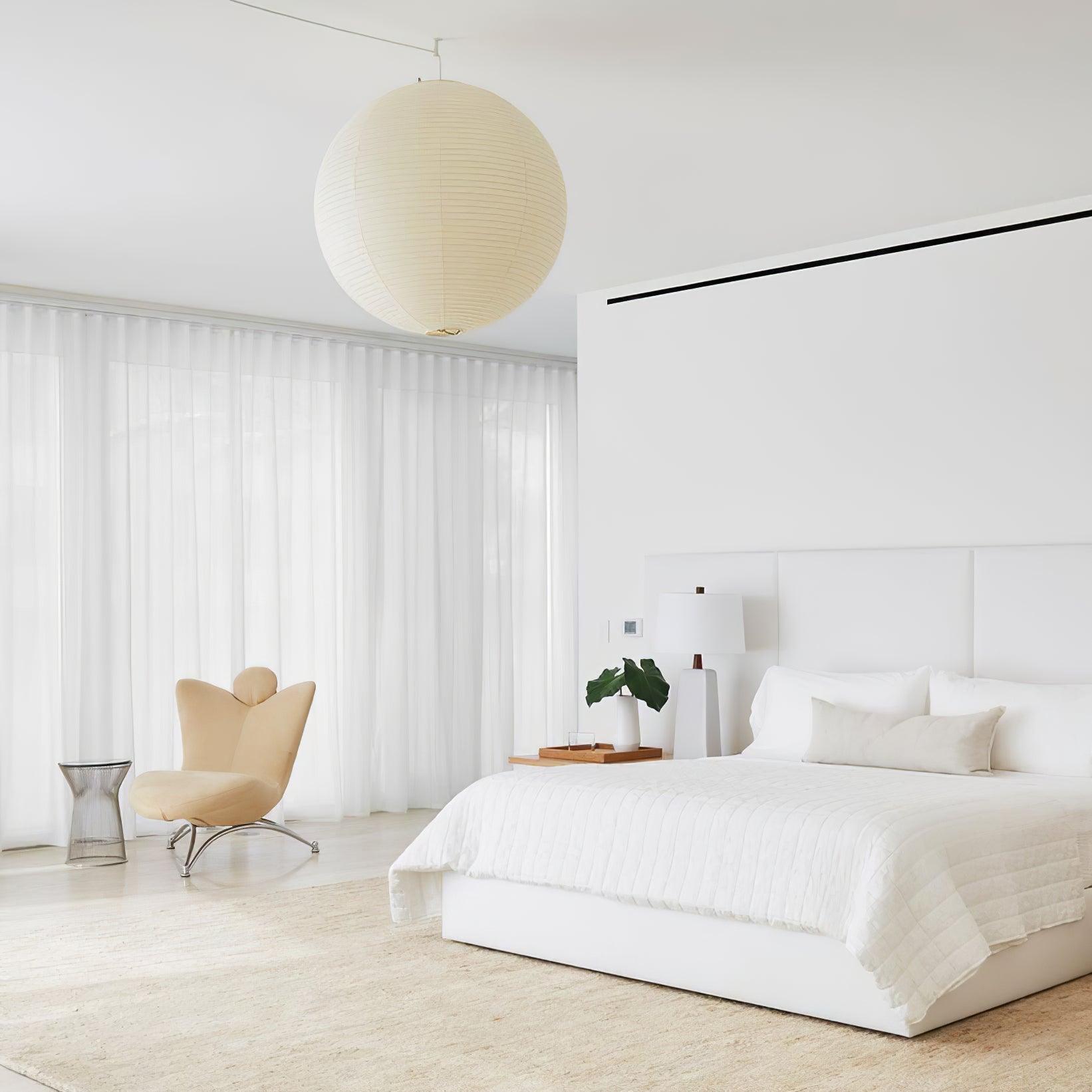 Washi Paper Round Series Pendant Lamp - Letslighting