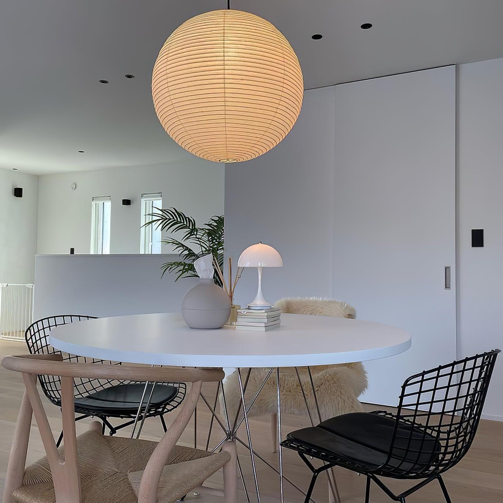 Washi Paper Round Series Pendant Lamp - Letslighting