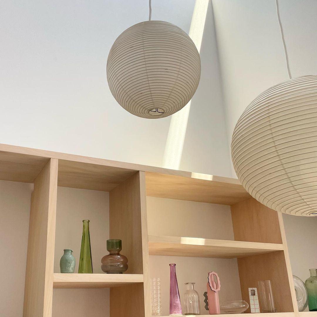 Washi Paper Round Series Pendant Lamp - Letslighting