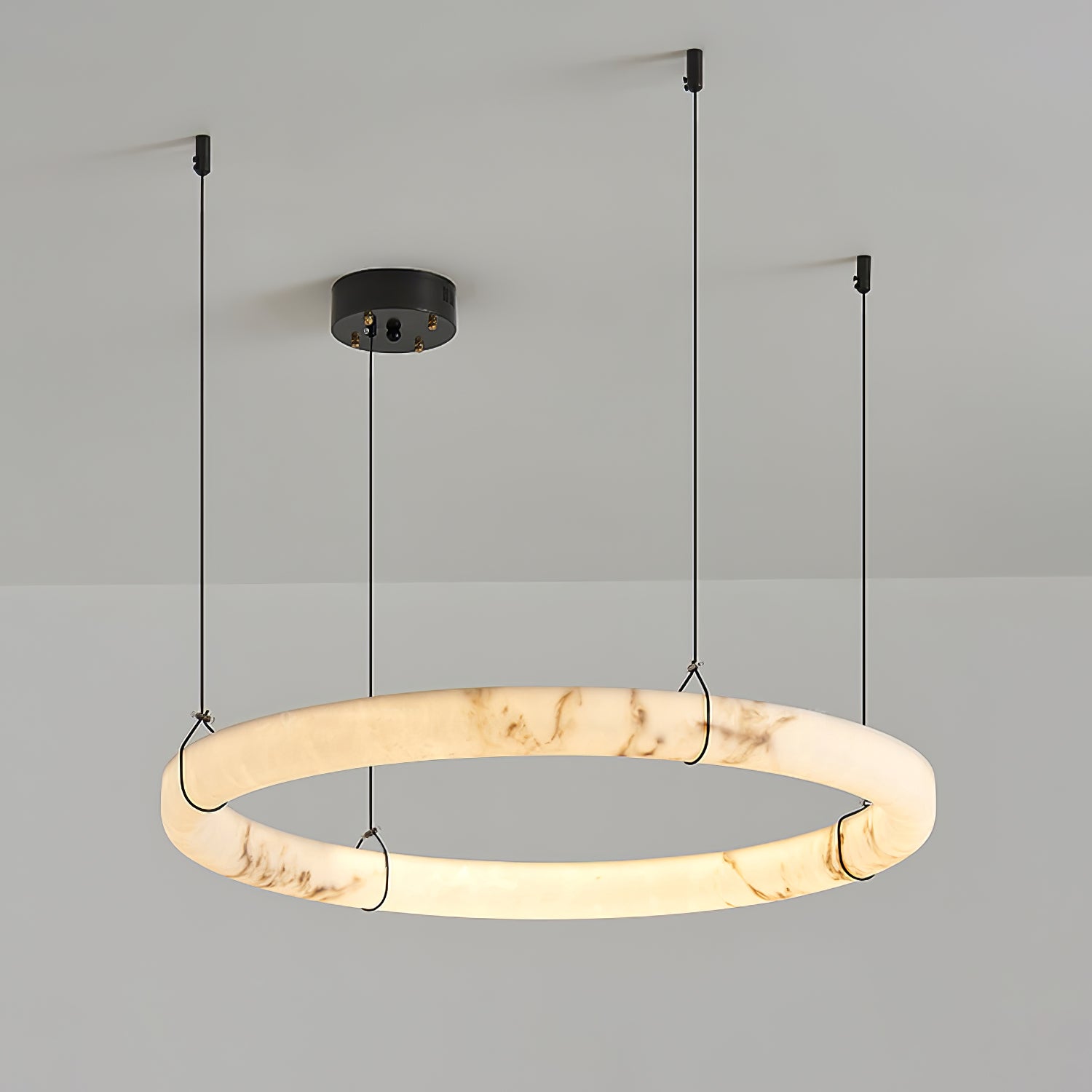 Aureon Alabaster Chandelier Luxury - Letslighting